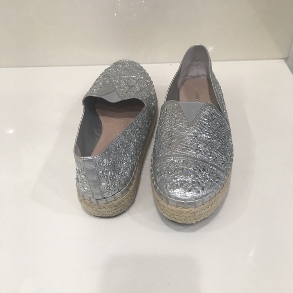 Silver Espadrilles - Picture 2 of 4